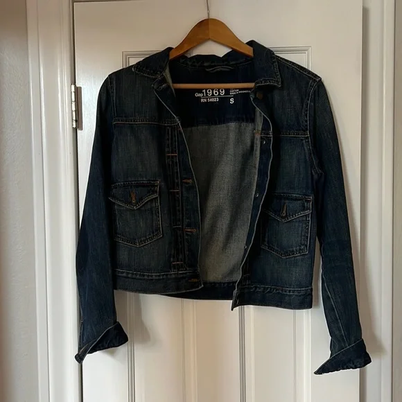 HOT Womens Denim Gap 1969 Denim Jacket Mens GAP Jackets